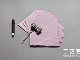 立体纸花折纸图解与方法教程
