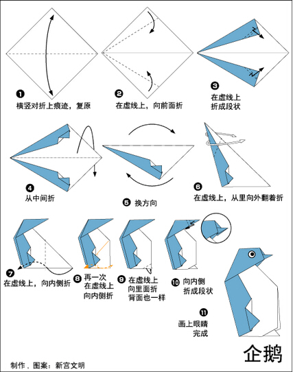 折纸—企鹅图片1