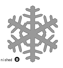 折纸雪花的方法图片1