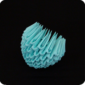 3D折纸蛋怎么折图片16