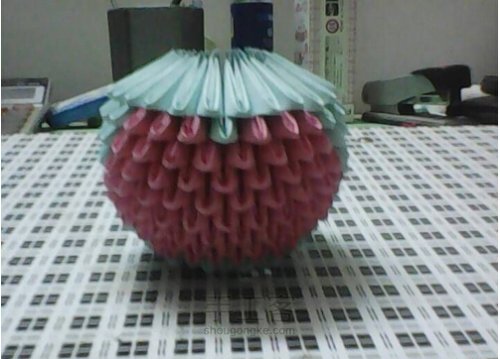三角插折纸教程图解图片11