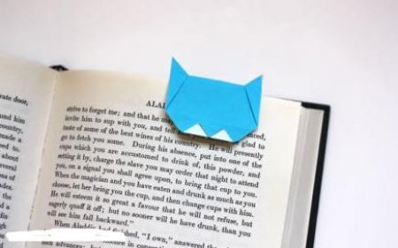 猫咪书签折纸图解与方法教程2