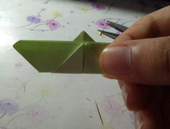 简单的蝴蝶3折纸教程图片6