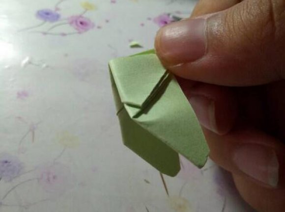 简单的蝴蝶3折纸教程图片7