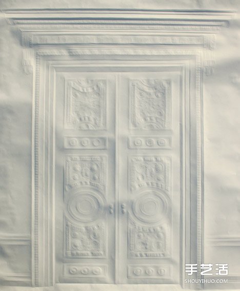 极致天才工艺：他只用一张纸折叠出精致空间图片4