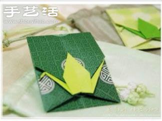 千纸鹤信封折纸图解与方法教程