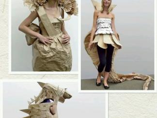 DIY各种穿着服饰折纸图解与方法教程