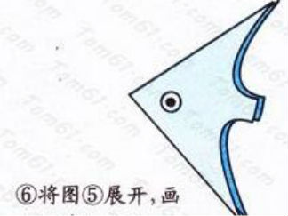 燕鱼2的折纸图解与方法教程