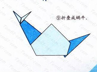 蜗牛3的折纸图解与方法教程