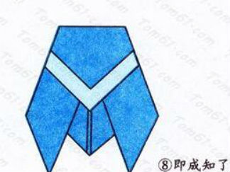 知了3的折纸图解与方法教程