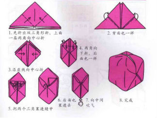 气球2的折纸图解与方法教程