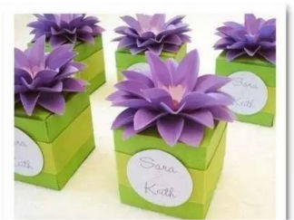 纸花的折纸图解与方法教程2