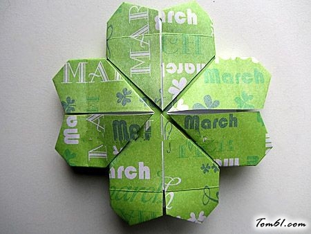 四叶草3的折纸图解与方法教程