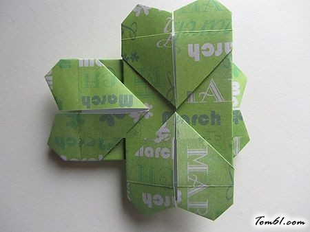 四叶草3的折纸图解与方法教程图片22