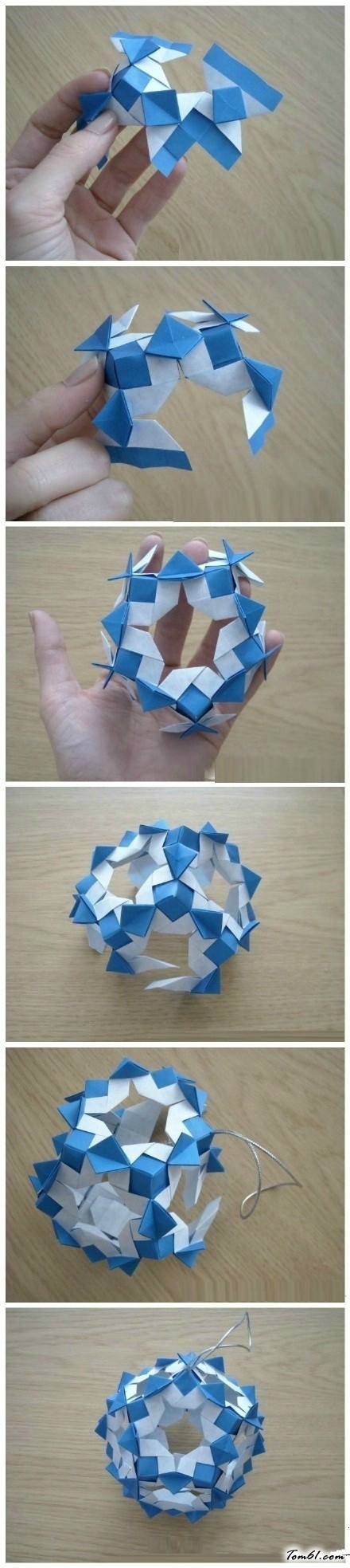 花球的折纸图解与方法教程5图片5