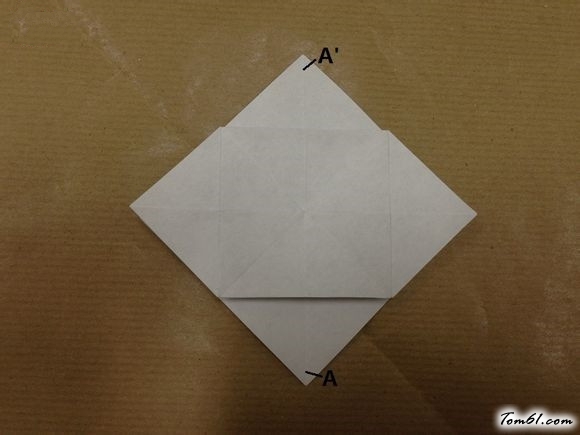 卡通猫咪的折纸图解与方法教程图片17