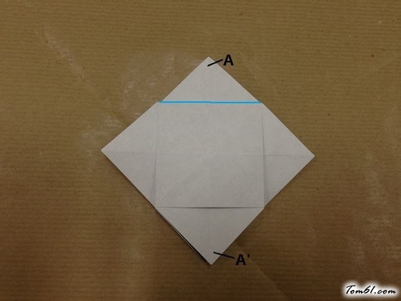 卡通猫咪的折纸图解与方法教程图片20