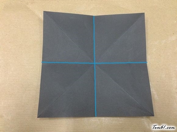 卡通猫咪的折纸图解与方法教程图片4