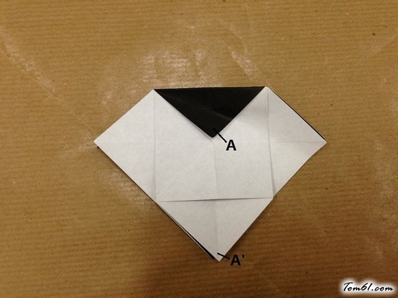卡通猫咪的折纸图解与方法教程图片23