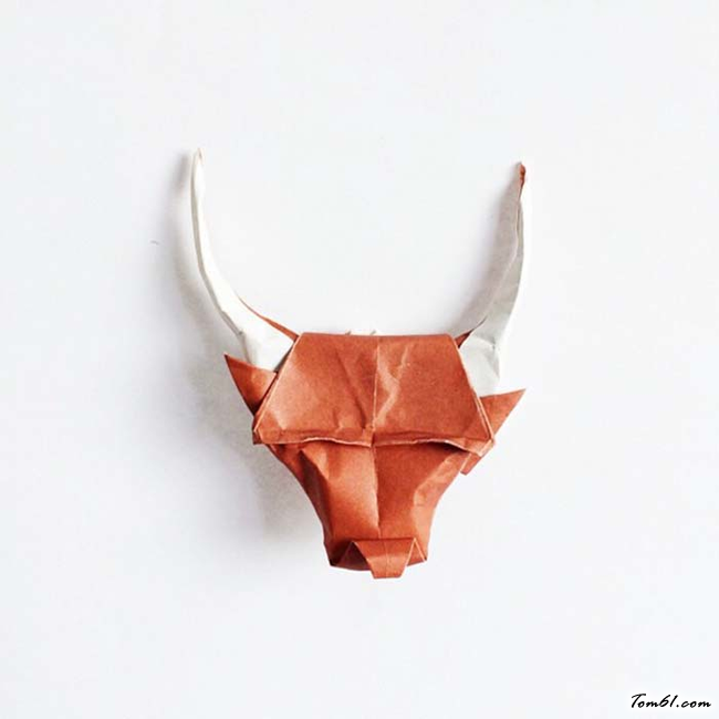 折纸雕塑的折纸图解与方法教程图片15