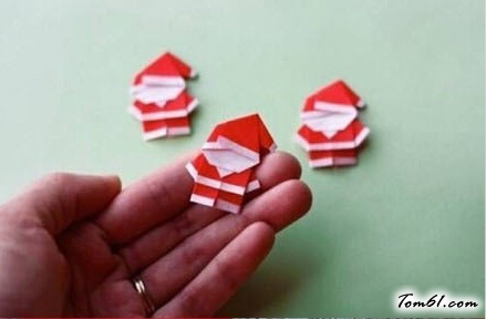 圣诞老人的折纸图解与方法教程2图片2