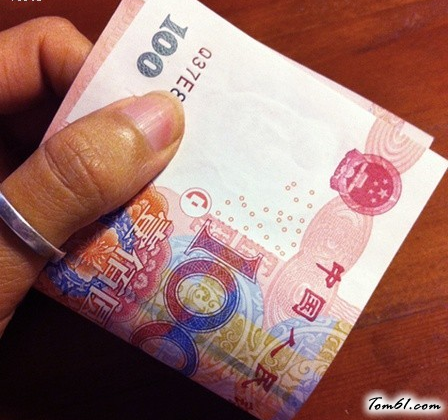 用钱折玫瑰的折纸图解与方法教程图片2
