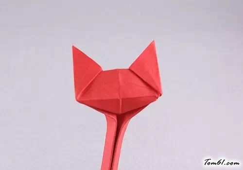 情侣小猫的折纸图解与方法教程图片17