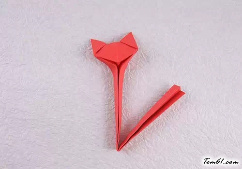 情侣小猫的折纸图解与方法教程图片19