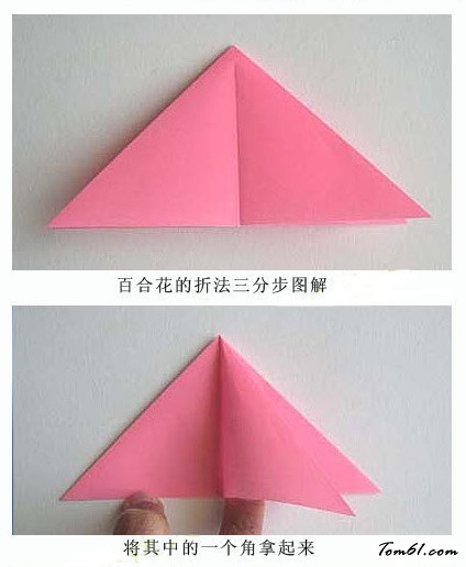 百合花的手工制作教程图解3图片7