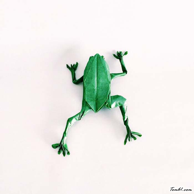 折纸雕塑的折纸图解与方法教程图片9