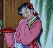 年画连环画-人面桃花