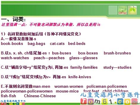 小升初语法总复习课件1