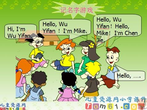 Hello课件Lesson3