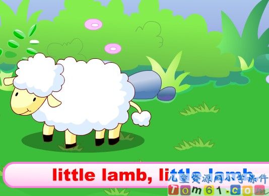 Unit6 Mary has a little lamb
