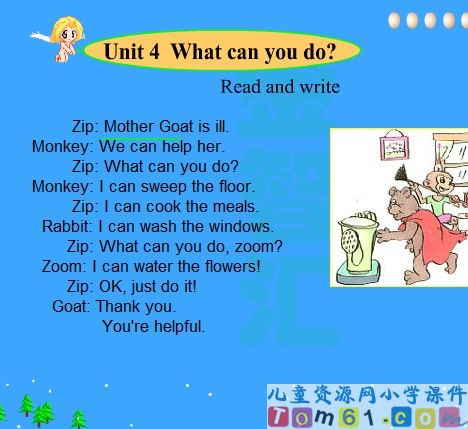 Unit4 read and write课件30