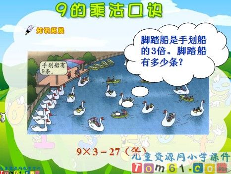 9的乘法口诀课件4
