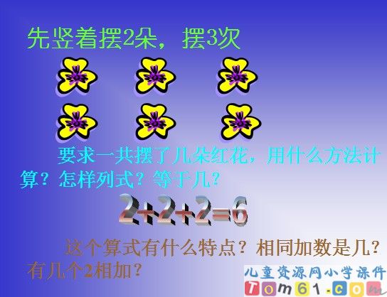 乘法的初步认识