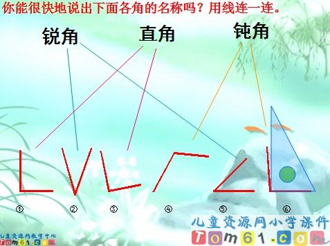 锐角和钝角课件8