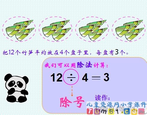 除法的初步认识
