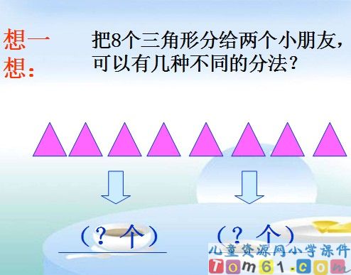 除法的初步认识—平均分