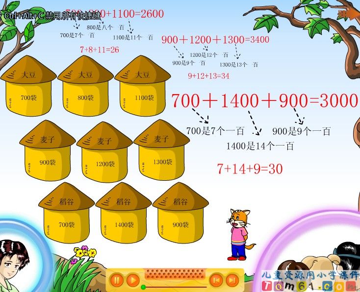 整百整千的加减法