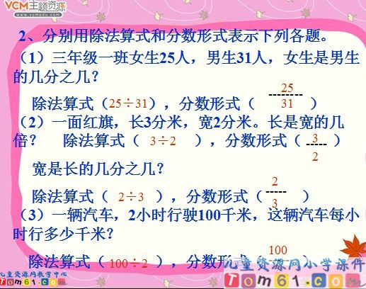 比的意义