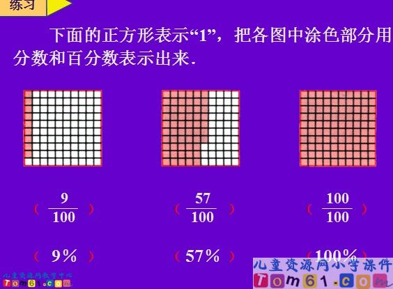 百分数的意义和写法