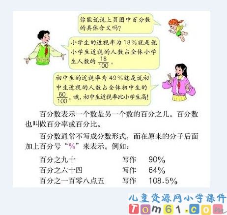 百分数的意义和写法