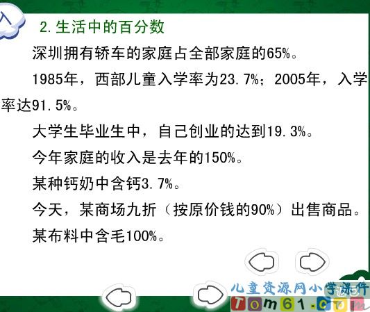 百分数的意义和写法课件15
