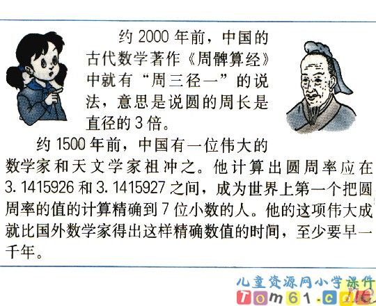 圆的周长