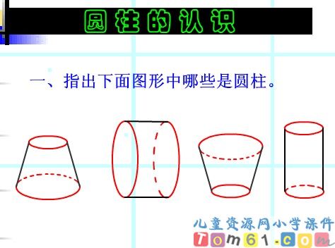 圆柱的认识