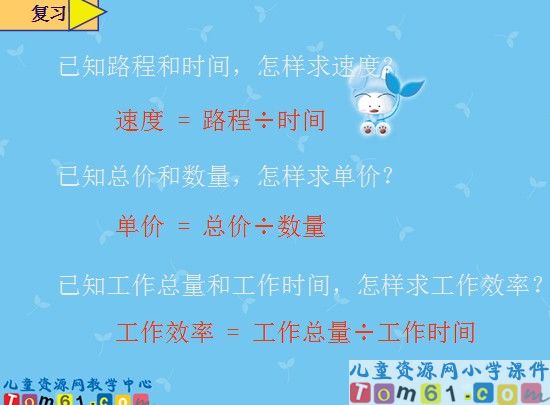 成正比例的量