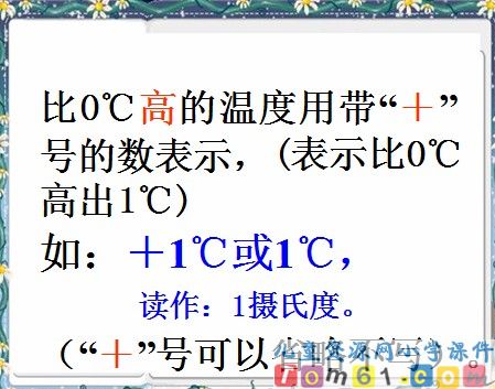 认识负数