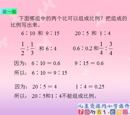 比的意义